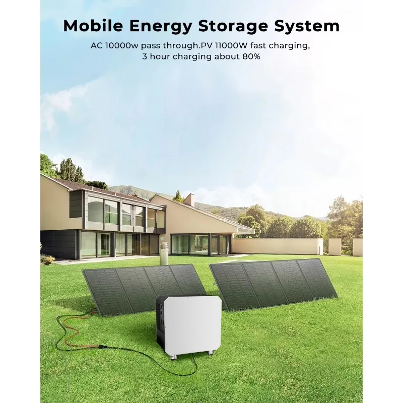 Solar Energy Power Station 10kW 12kW 3000 Watt Power Station Ups 5000w Solar Power Station 3000w Solar Generator