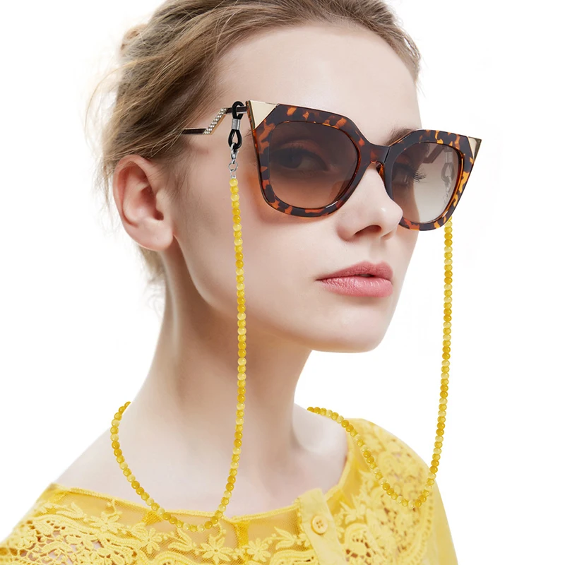 Fashion Reading Glasses Chain  Glasses Hanging Rope Anti-Lost Eyewear Mask Lanyard Women Sunglasses Glasses Chain