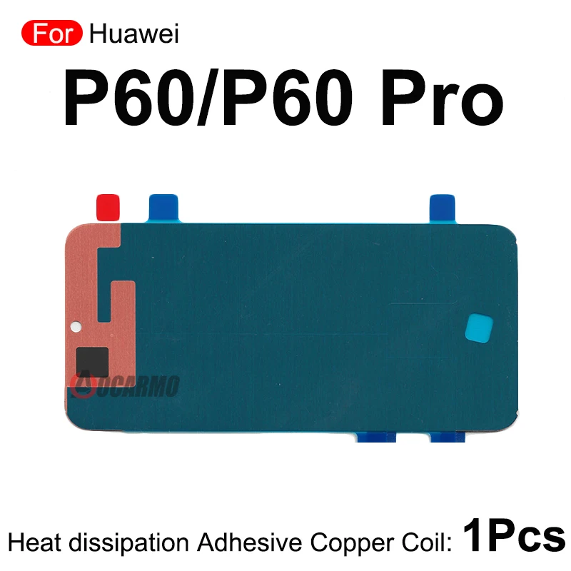 LCD Screen Back Heat Dissipation Adhesive Sticker Copper Foil Replacement Parts For Huawei P60 P60Pro