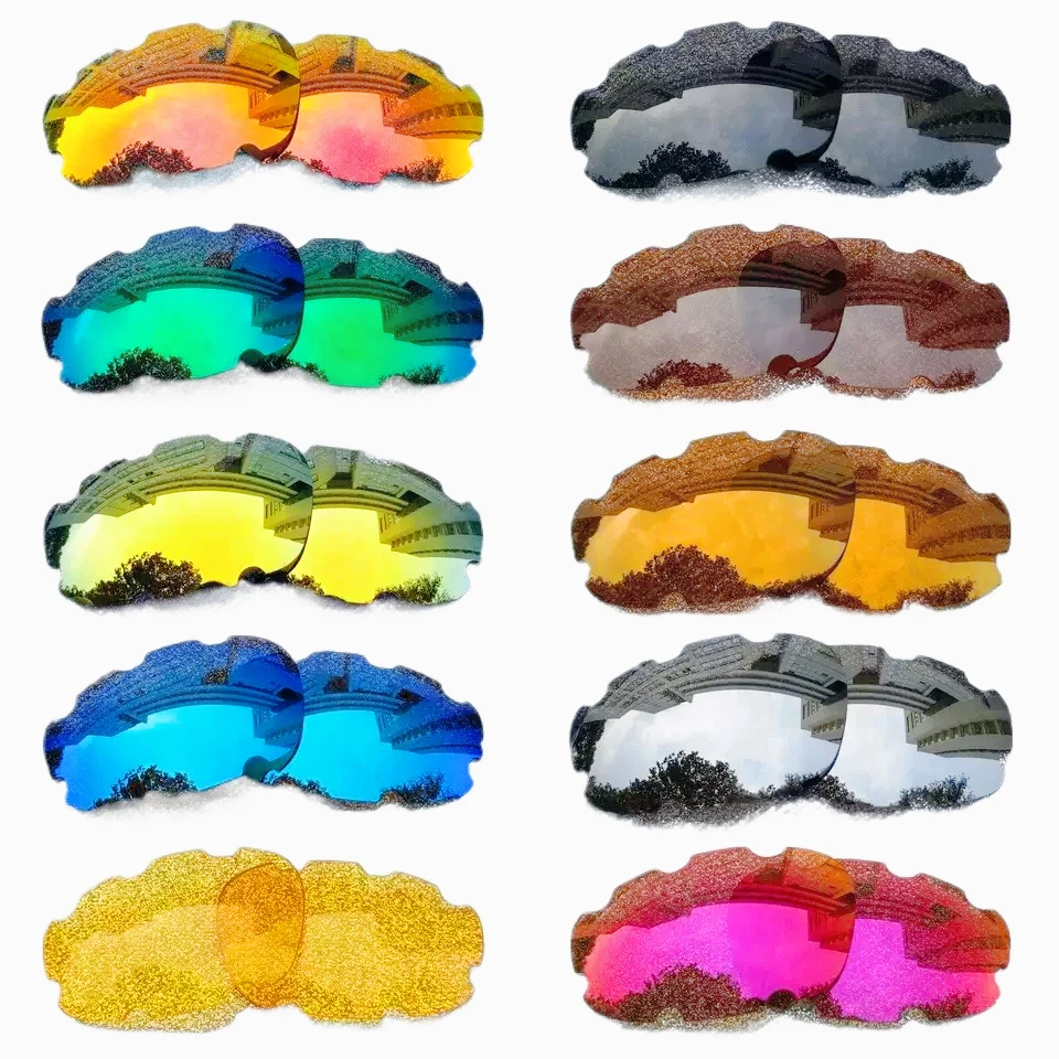 

Hokklo Polarized Replacement Lenses For Oakley Split Jacket Vented OO9099 Sunglasses Multicolor Options