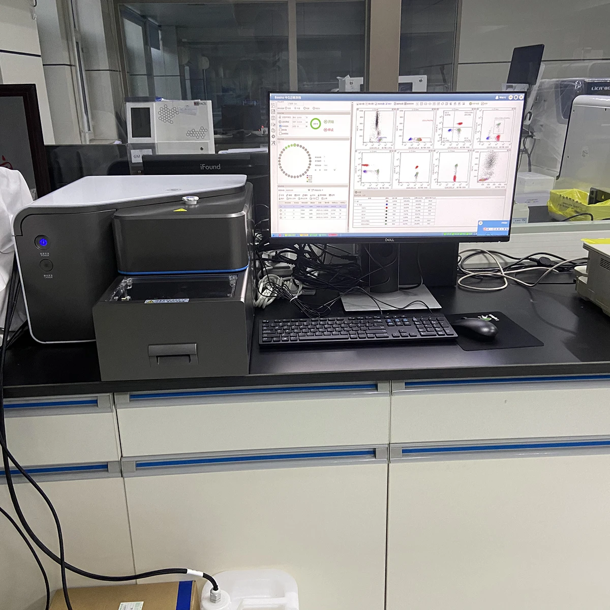 Laboratory Professional Cell Analyzer CytoPOC Flow Cytometry cytometer CD4 count machine  MSLFCY01