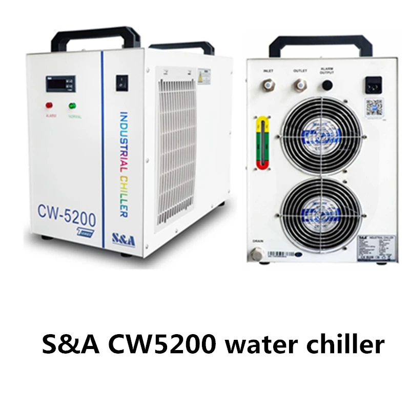 Water Chiller S&A CW3000 CW5000 CW5200 Cooler 110v 220v For Laser Machine Laser Industry