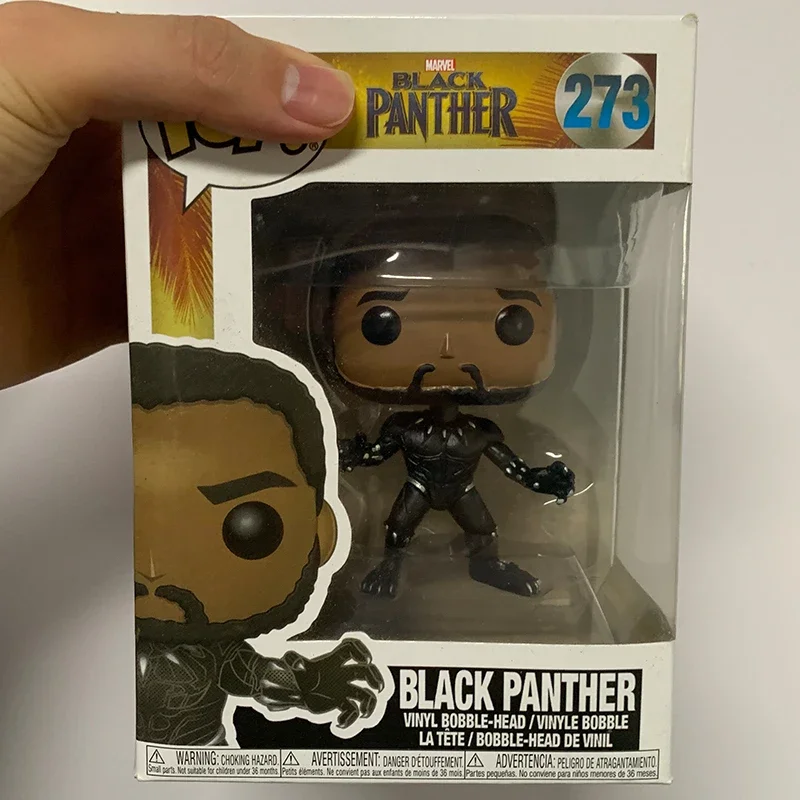 FUNKO POP Marvel Black Panther #274 VENOMIZED 370# 273 ERIK KILLMONGER #278 NAKIA 277# Action Figure Toys Collection Dolls Gifts