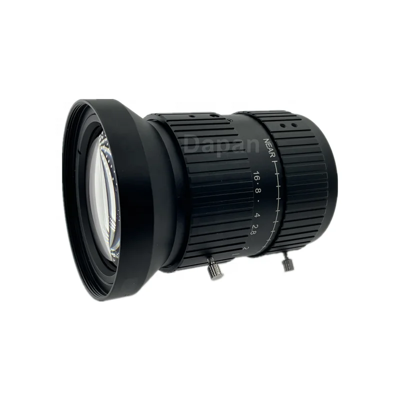 FA Lens 20.0Megapixel 1.1Inch 8mm Fixed Focal Length FA Lens F1.4 Aperture Manual Iris 12MP C Mount Camera Lens