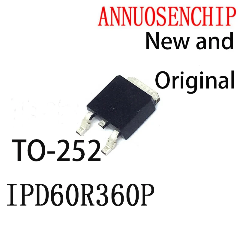 10PCS New And Original TO-252 60R360P IPD60R360 MMD60R360PRH TO252 60R360Q 60R360 SOT IPD60R360P