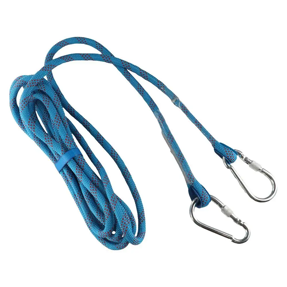 Bite Resistant Dog Spring Pole Toys Cotton Rope 5M Dog Teething Dog Spring Pole Toys Tug Hanging Exercise Cotton Rope