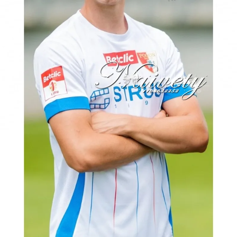 

25-26 New Poland Football Men's Shirt Poland Quick Dry 3D Printed Fan Football Pogo Ń Siedlce Shirt Men's Poland Football Shirt