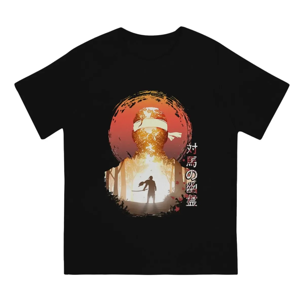 Classic Unique TShirt Ghost Of Tsushima Jin Sakai Leisure T Shirt Summer Stuff For Men Women