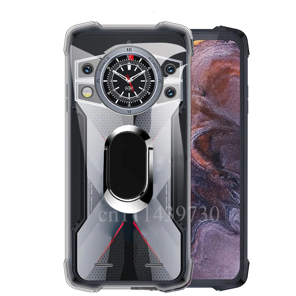 Soporte de anillo a prueba de golpes para Cubot Kingkong 9, funda protectora de silicona suave TPU para Cubot Kingkong9