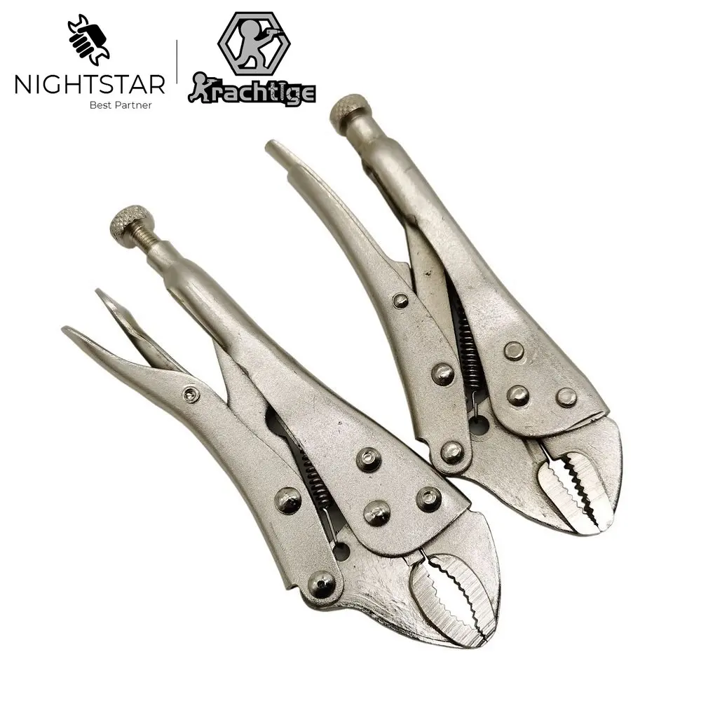 

Krachtige 1Pcs 5'' Pro Straight Jaw Lock Locking Vise Vice Grips Pliers Welding Tool for Woodworking / Random Style