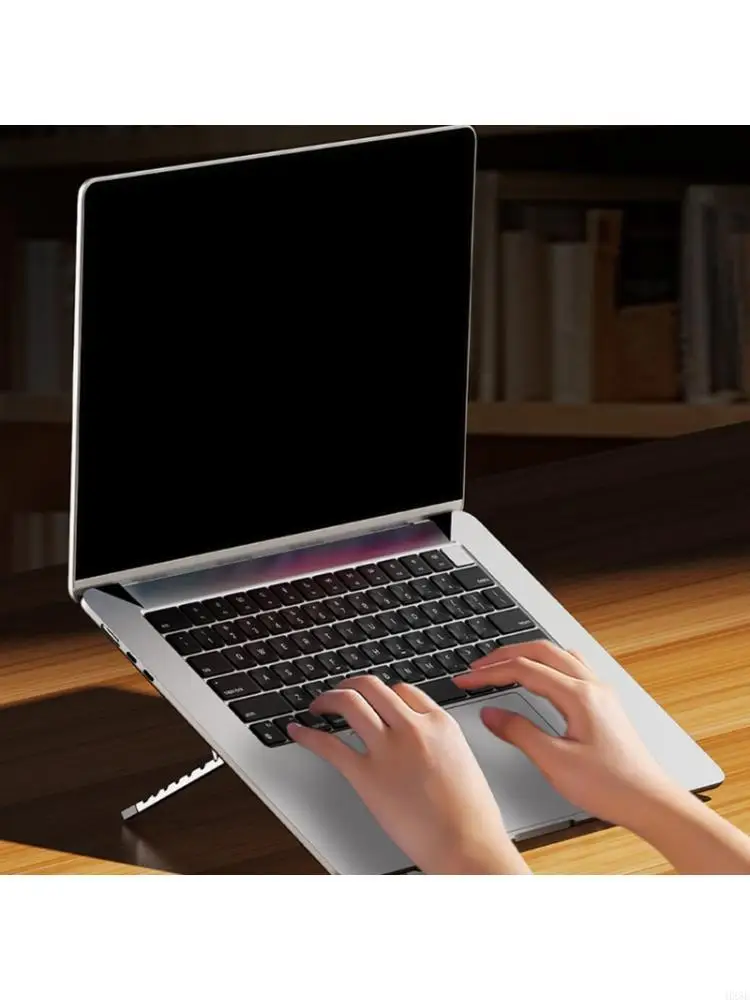 Foldable Notebook Stand With Wide Compatibility Up To 17.3Inches And 7 Level HX5E