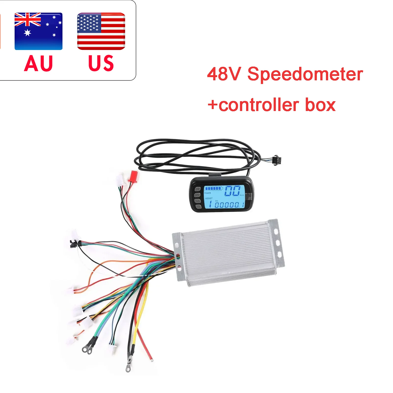 

48V 1800W Brushless Controller + Display for Electric ATV Go Kart Scooter