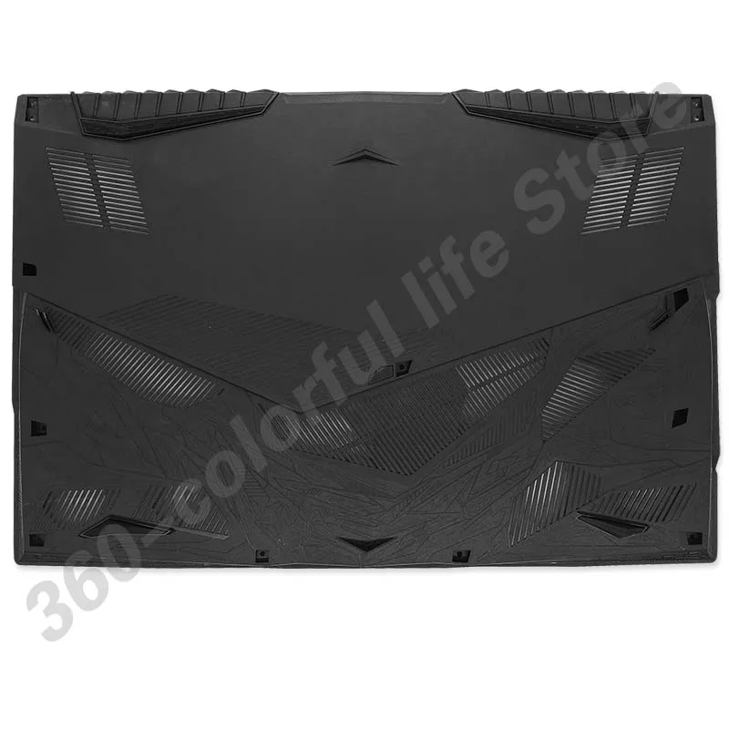 Novo caso do portátil para msi gl75 leopard MS-17E4 MS-17E2 caso lcd capa traseira/moldura dianteira/dobradiças/encosto de mãos/caso inferior/dobradiça capa