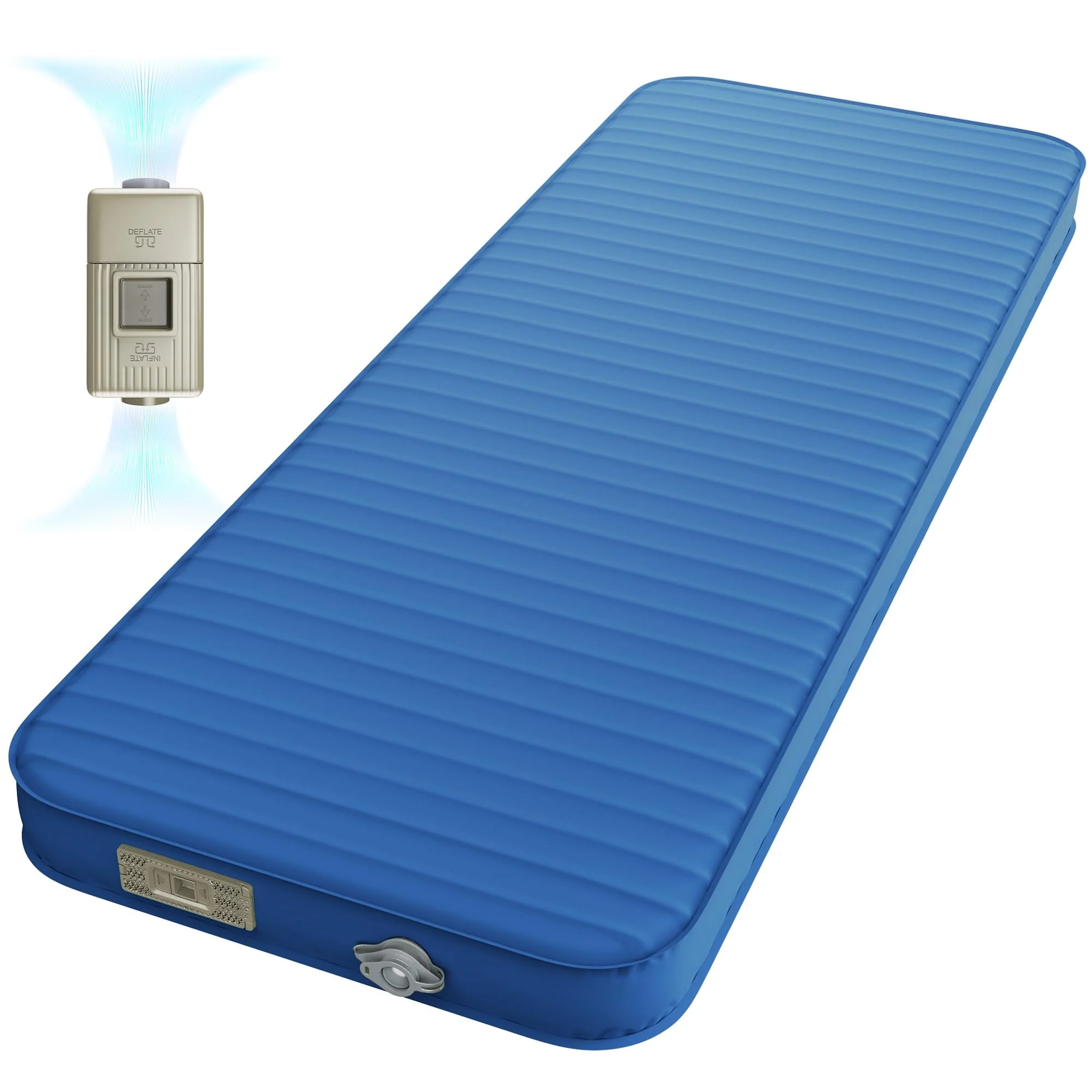 High Quality 2-Person 3D TPU Self-Inflating Camping Sleeping Pad Portable Durable Comfort Sponge Mattress Air Inflation for Logo