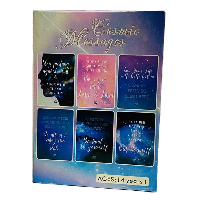 NEW Cosmic Messages Oracle Cards A 42 Oracle Cards Deck Twin Flame Love Message Prophecy Keywords Divination