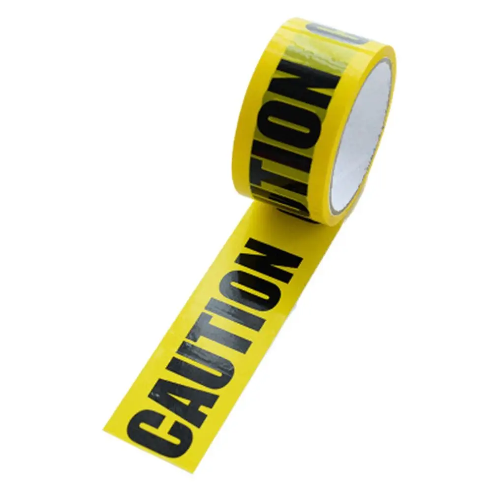 

Yellow Tape Warning Tape Black Character DO NOT ENTER Caution Signs Adhesive Tape Halloween Ornament KEEP OUT