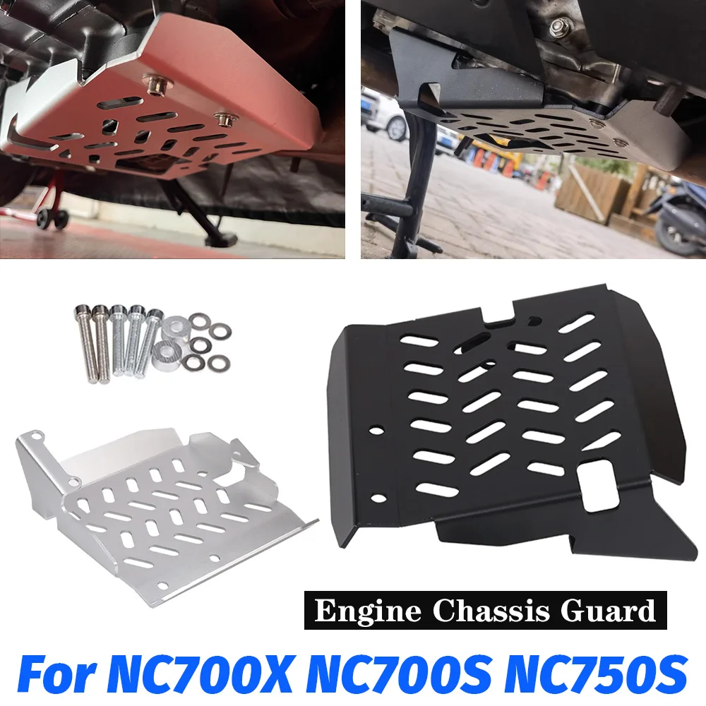

X ADV XADV 750 2023 NC750X NC 750X NC700X Motorcycle Engine Guard Chassis Protection Lower Guard Plat Skid Plate 2022 - 2014