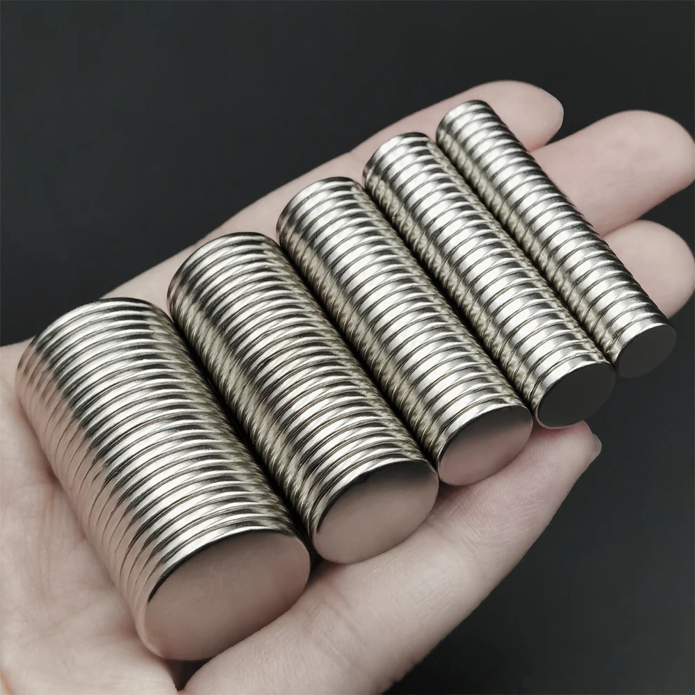 10/20/50/100/200/500 Pcs 15x2mm Powerful Magnets Neodymium Magnet For Fridge Small Magnets DIY Magnets For Fishing Circle Magnet