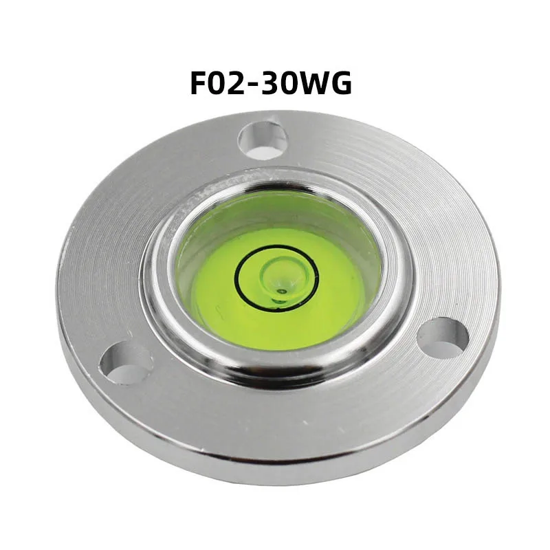 Imagem -04 - Bolha Superior Redonda do Nível do Espírito da Flange da Régua Superior do Grânulo Universal Encaixou o Diâmetro Personalizado 20 mm a 40 mm Peças
