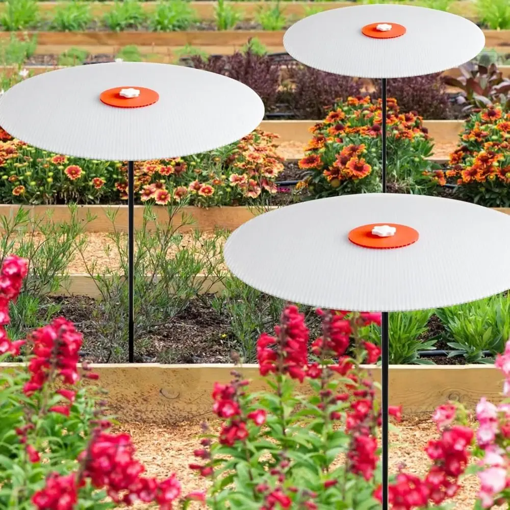 for Plants Plant Shade Cover Waterproof Reusable Garden Shade Disk Umbrella Easy to Install High-temperature Resistance