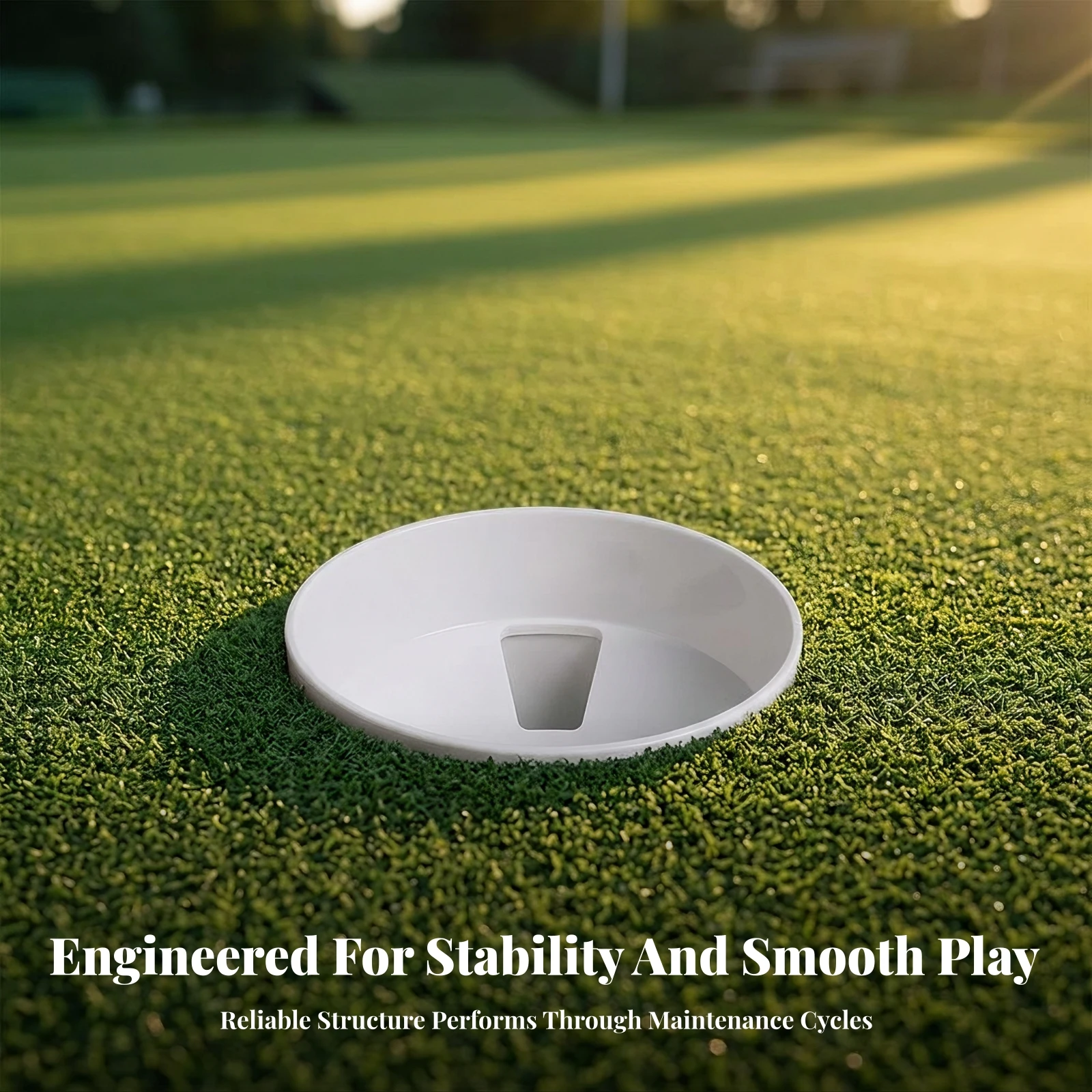 Golf Cup Insert Insert Standard Golf Hole Liner Sturdy Plastic for Golfers, Putting Green, Backyard Practice
