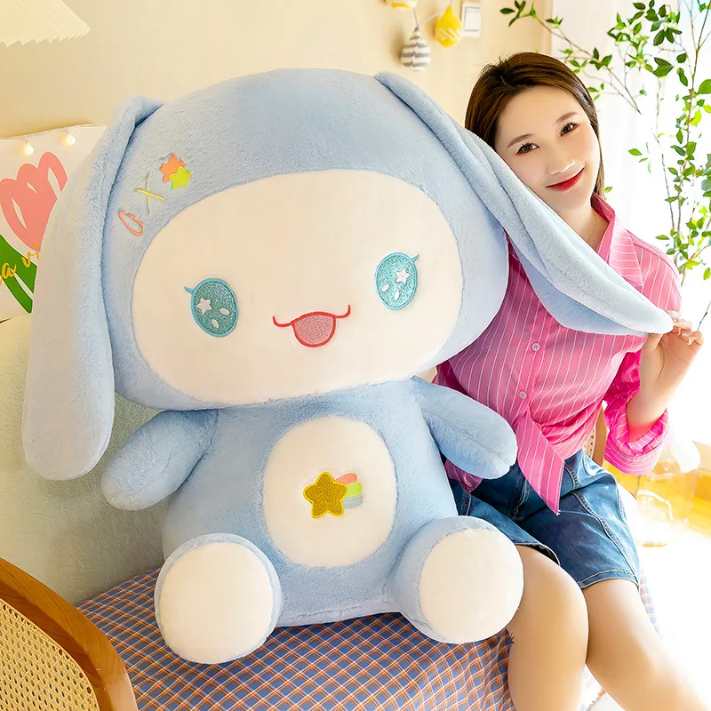 Sanrio Cartoon Cinnamoroll Plush Toy Cute Pochacco Animal Plush Stuffed Doll Super Soft Sleeping Pillow Children\'s Birthday Gift