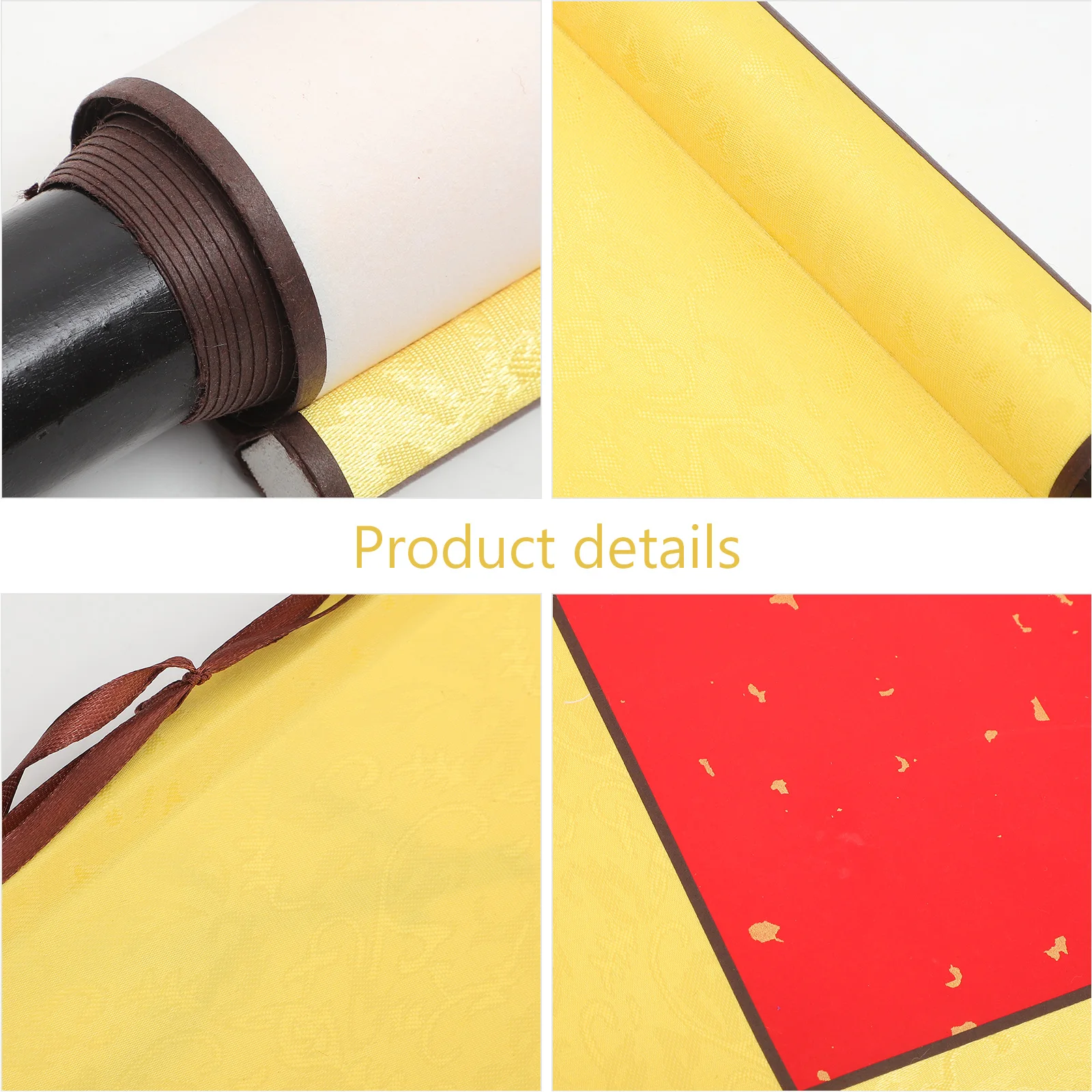 

Rice Paper Scroll for Hanging Painting Chinese Wall Art Decoration Vintage Blank Scroll Calligraphy Watercolor Home Supplies