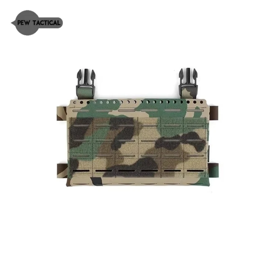 Pew Tactical Chest Rig MK5 Plate Carrier Laser Cutting Molle Expansion Conversion Plate Airsoft Vest SS Chest Hanging Gear FP10
