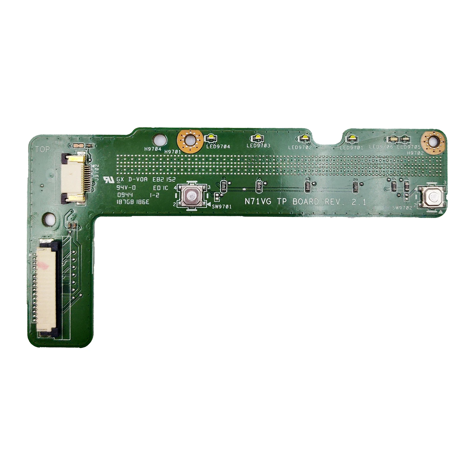 For Asus N71 N71J X77J N71JQ N71JV N71V N71JA Power Switch Button Board 100% Tested Fast Ship