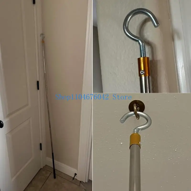 

652F Professional Attic Stair Pull Down Mechanism Practical Metal Construction