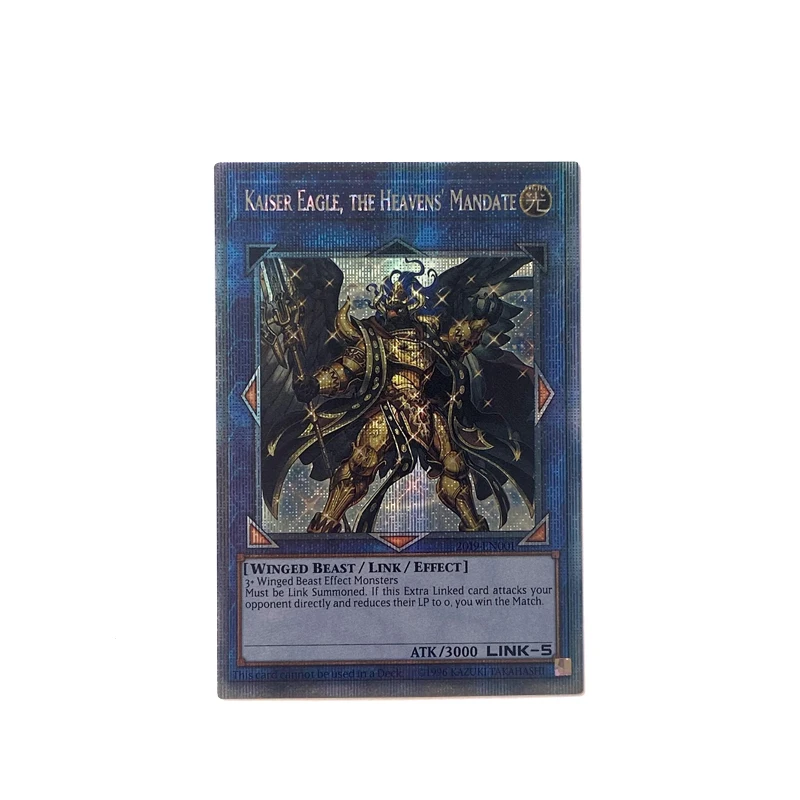 ORICA YUGIOH DIY Karty Proxy Skyfaring Castle of the Black Forest Kaiser Eagle the Heavens\' Mandate Non-Original Anime Yu-Gi-Oh!