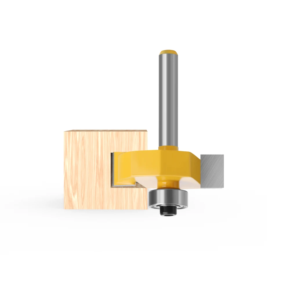 LAVIE 6mm 1/4 Shank T Slot Router Bit Bit con cuscinetto Wood Slotting fresa T tipo Rabbeting strumenti per la lavorazione del legno per legno