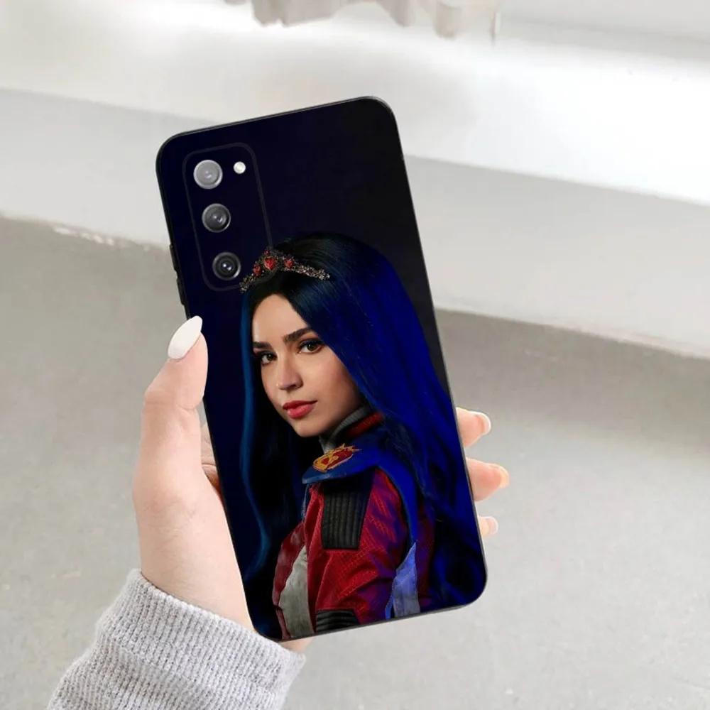 S-Sofia Carson Phone Case For Samsung S23,22,21FE 20,10lite 9,8,5plus 6,7edge Note20,20ultra Black Silicone