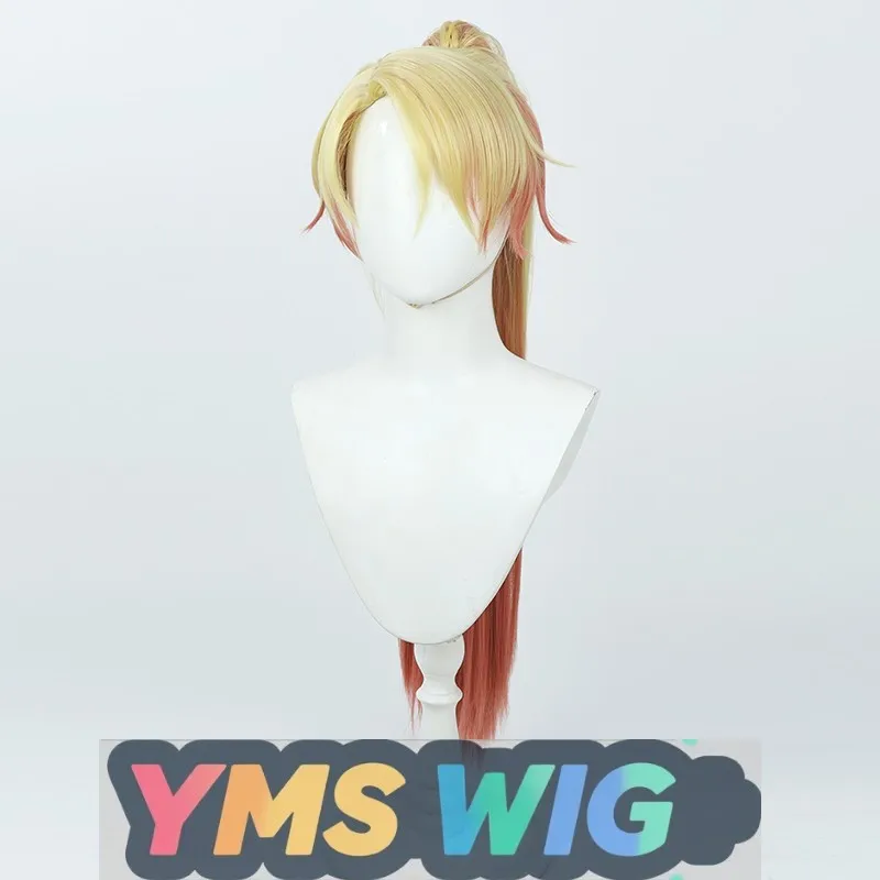 【YMS WIG】วิกผมคอสเพลย์เท็นมะ ทสึคาสะ รุ่นเวิลด์แพลน คัลเลอร์ฟูล สเตจ ลองแฮร์ แบบเปลี่ยนเพศได้ ผู้หญิง หนังศีรษะเหมือนจริง
