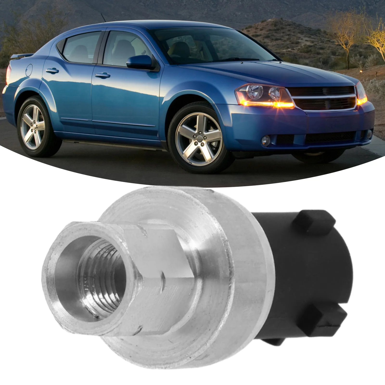 

AC Pressure Switch Transducer Sensor Switch Interchange PART NUMBER 05174039AA Interchange PART NUMBER 05066512AA