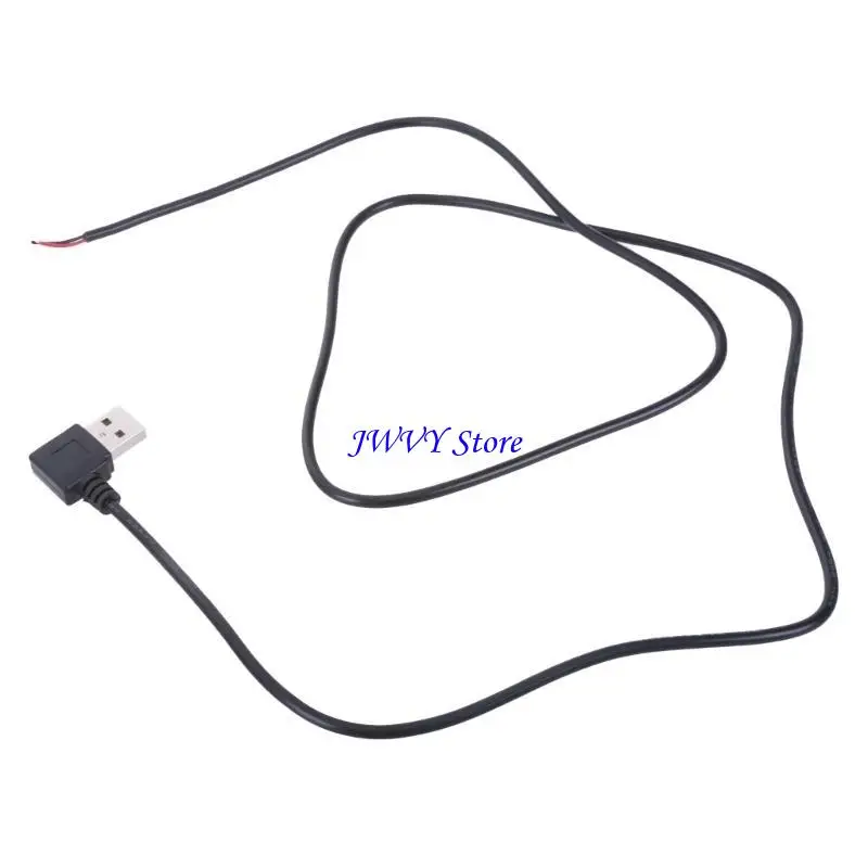 573A سلك كابل تزويد الطاقة 22AWG USB ذكر شحن الحبل USB الكابل المفتوح