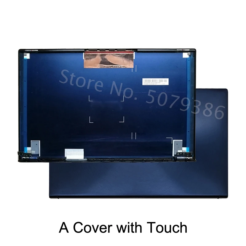 For ASUS ZenBook 15 UX533 UX533FD Laptop LCD Rear Lid Back Top Cover Front Bezel Bottom Base Case Housing with Touch Blue