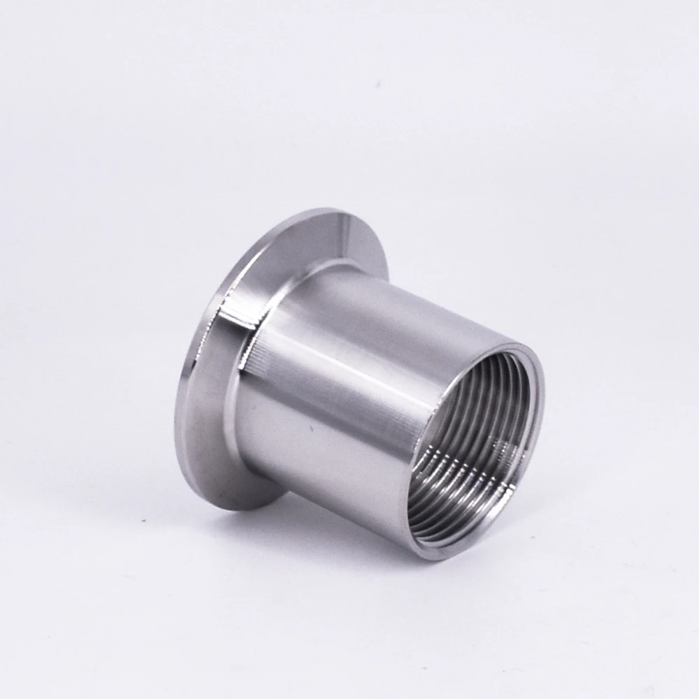 

1/4" 3/8" 1/2" 3/4" 1" 2" 3" BSPT Female x 0.5" 1.5" 2" 2.5" Tri Clamp Pipe Fitting Connector SUS304 Stainless Sanitary Homebrew