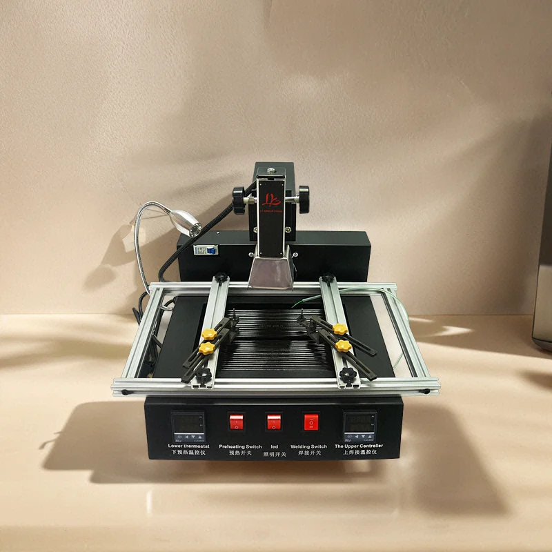 LY M770 New Infrared BGA Rework Station SMT Soldering Welding Machine Solder Flux Balls Paste Wick Station Reballing Full Kit
