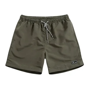Calça de praia fina de secagem rápida masculina, shorts tamanho grande, calça casual esportiva curta, roupa de verão, 2023 6 principais vendas bermuda de praia hurley - №5