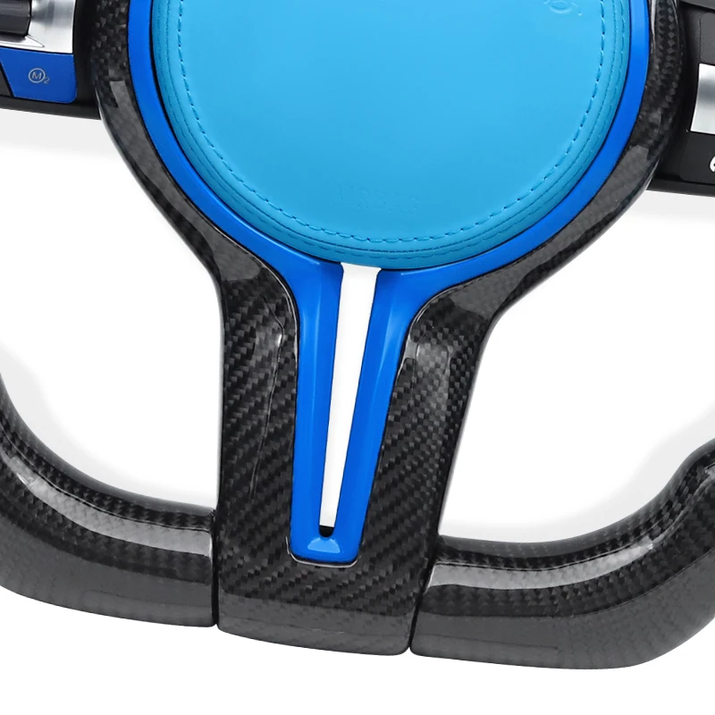 Carbon Car Steering Wheel OEM any Color for BMW M3 M6 M5 E90 F01 F02 F03 F10 F11 F18 F06 F12 F13 F20 F30 F32 F35 E87 E82 E88