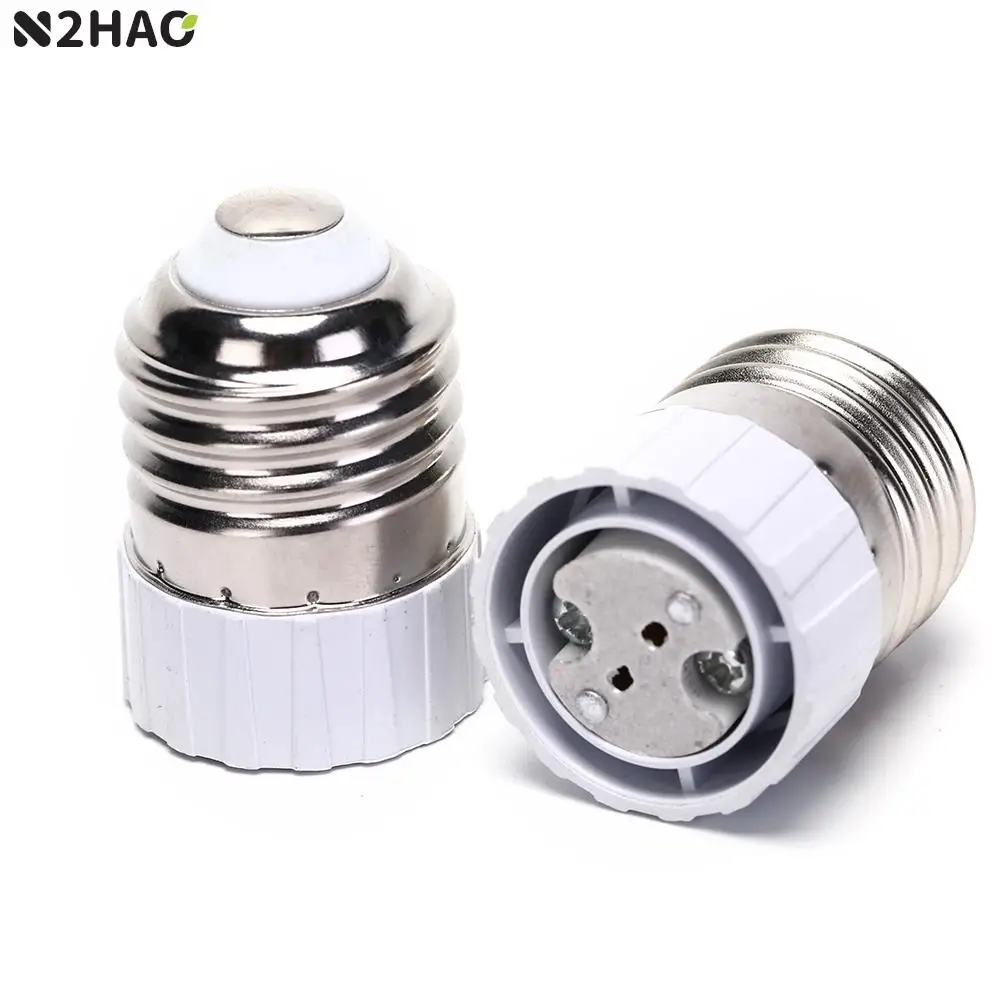 E27 To MR16 Base Converter Lamp E27 Holder Adapter Screw Socket E27 To GU5.3 G4 LED Bulb Parts Caremic LED Light Lamp Adapter