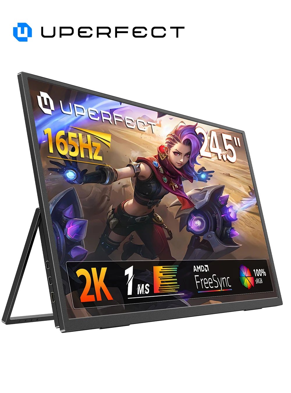 Pc Gaming Y Monitor - UPERFECT UMax 24 2K デスクトップモニター 24.5インチ