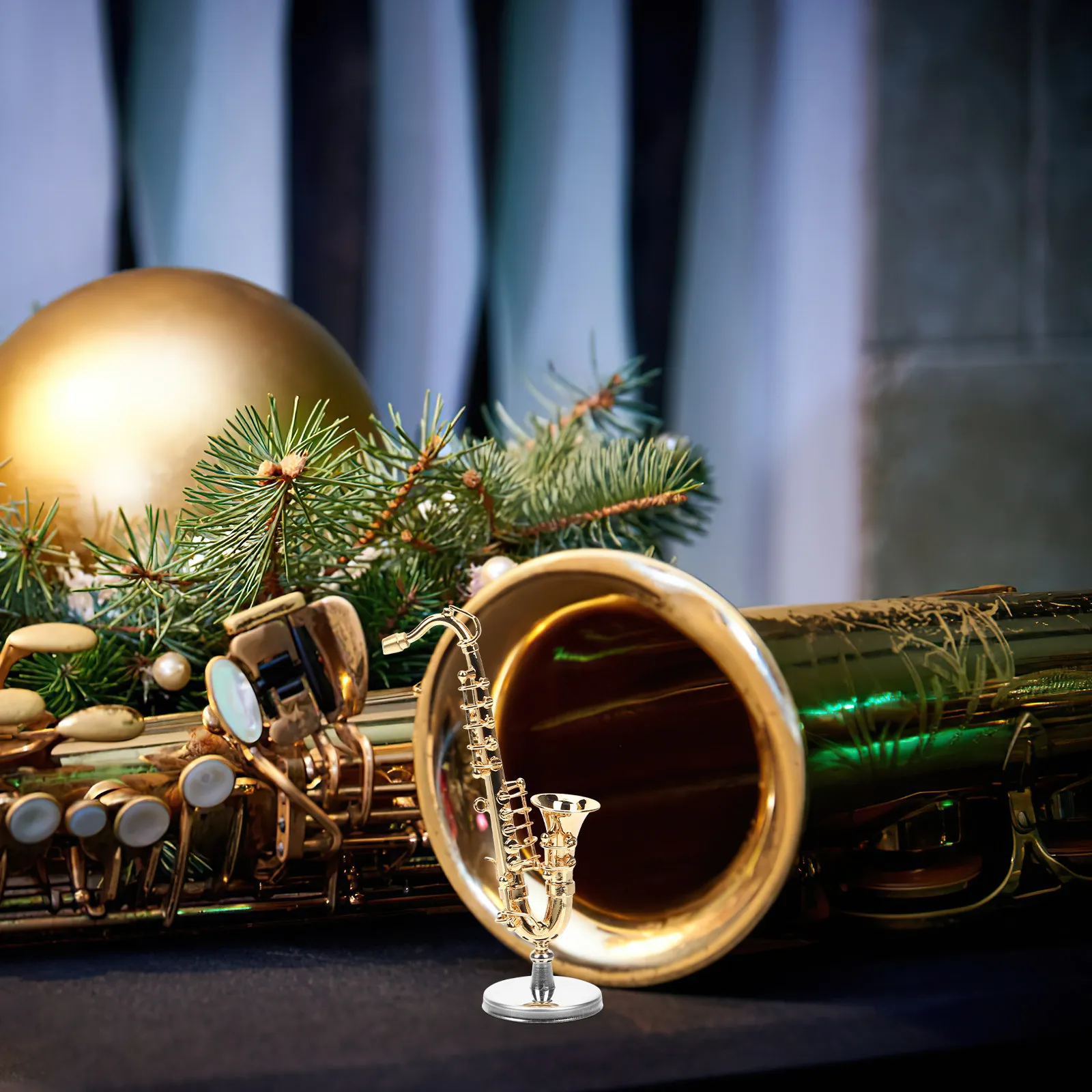 Pocket Saxophone Miniature Musical Instrument Instruments Beginner Digital for Adults