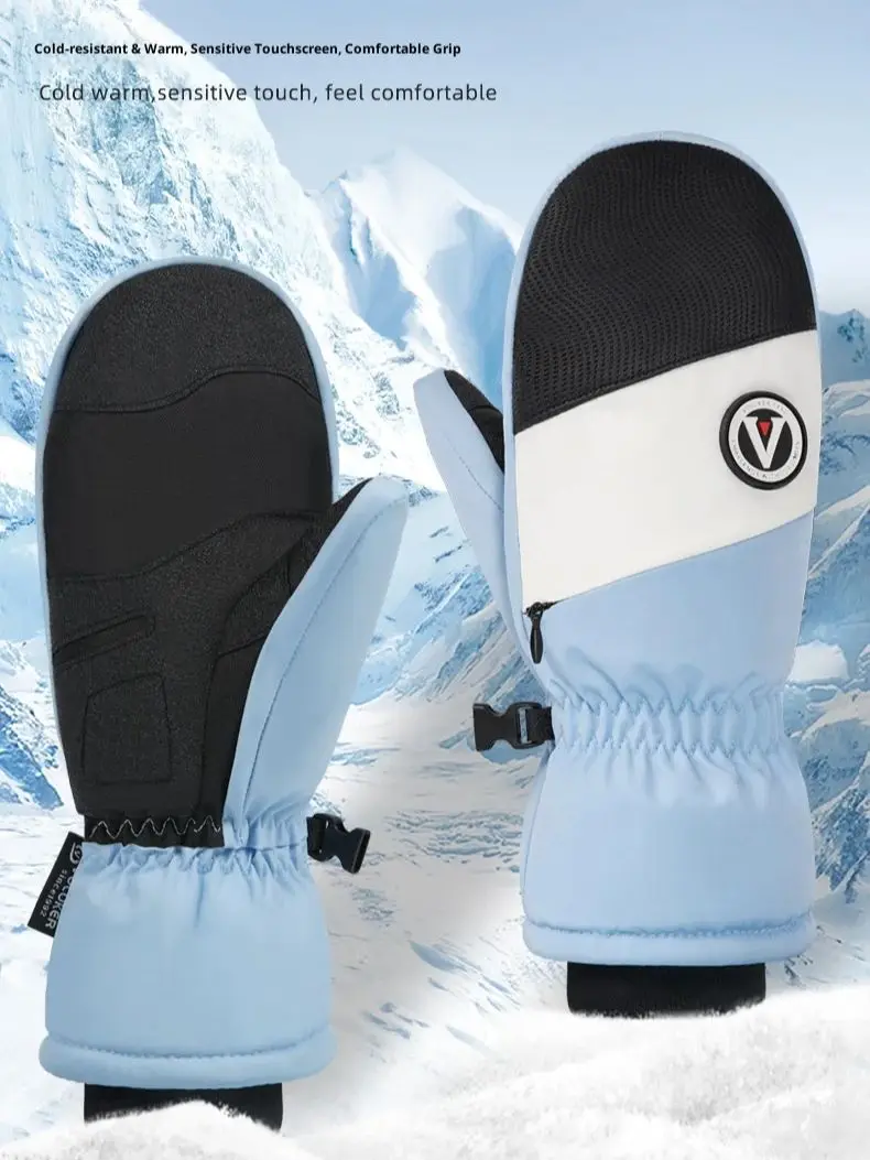 

men's skiing gloves, women's autumn and winter gloves, warm gloves, student cycling gloves, cycling glove