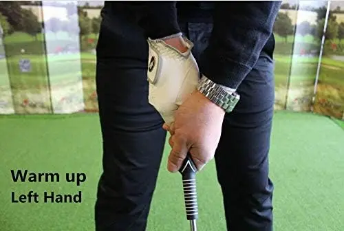 A99 golf Swing Trainer Stick Warm up Practice Club - Improves Grip and Swing Path for Left Handed Golfer