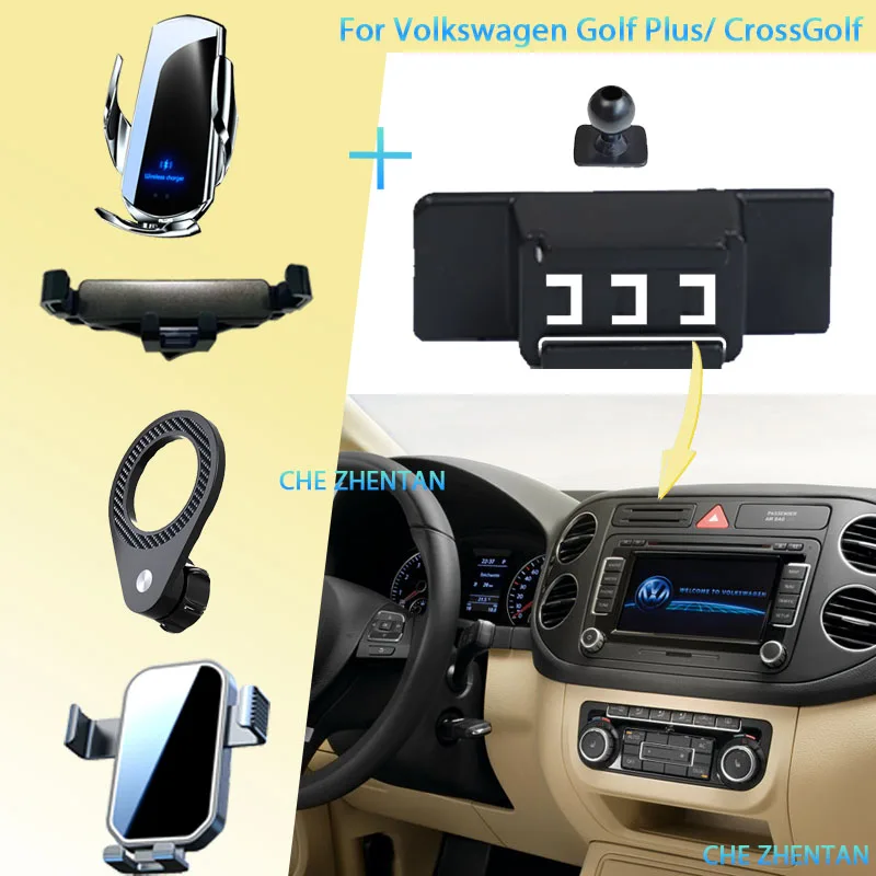 

Car Mobile Cell Stand for Volkswagen Golf Plus CrossGolf 2004~2014 Car Mount Air Vent Phone Bracket Gravity Holder Accessories