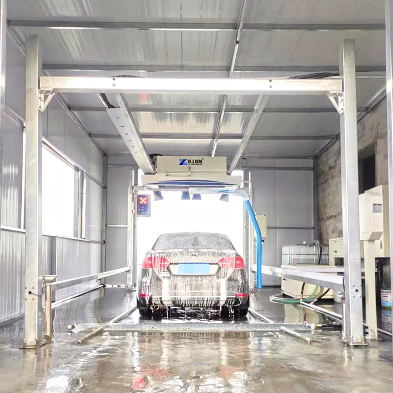 360 Fully Automatic Car Wash Machine Price With Foam Drying System