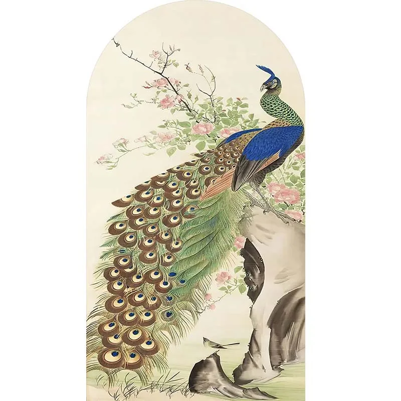 Mocsicka خلفية قوس الهند ياشودا وكريشنا ديكور مخصص 2-الجانب يغطي استحمام الطفل حفلة عيد ميلاد حفل زفاف صورة خلفية