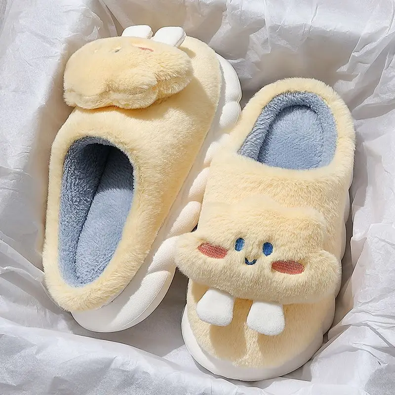 Pantofole per bambini Scarpe da casa Hello Kitty Scarpe invernali per ragazze Fondo morbido Caldo antiscivolo Caldo blu Pruple Scarpe Taglia 26-41